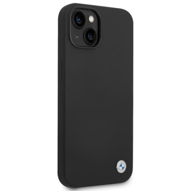 iPhone 14 PLUS juoda BMW nugarėlė BMHCP14MSILBK 3