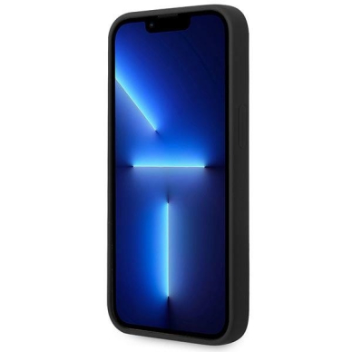 iPhone 14 PLUS juoda BMW nugarėlė BMHCP14MSILBK 4