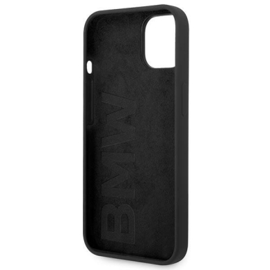 iPhone 14 PLUS juoda BMW nugarėlė BMHCP14MSILBK 6
