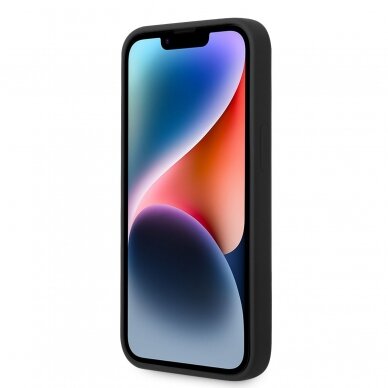 iPhone 14 PLUS juoda KARL LAGERFELD nugarėlė KLHCP14MSRSGVTK 1