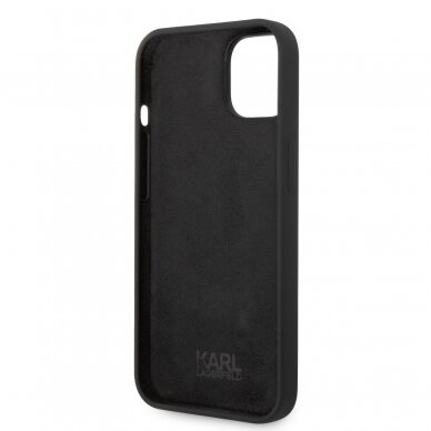 iPhone 14 PLUS juoda KARL LAGERFELD nugarėlė KLHCP14MSRSGVTK 6