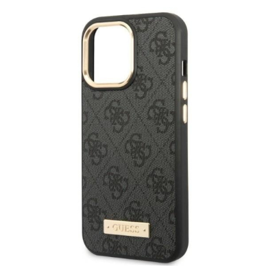 iPhone 14 PLUS juoda Magsafe GUESS nugarėlė GUHMP14MU4GPRK 3