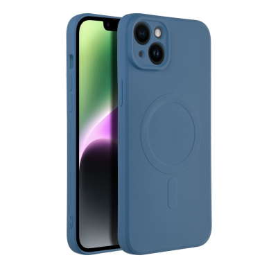 iPhone 14 PLUS mėlyna MagSilicone nugarėlė 1