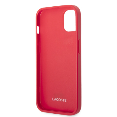 iPhone 14 PLUS raudona LACOSTE nugarėlė LCHCP14MPVCR 6