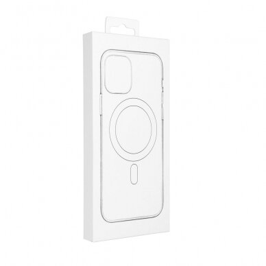 iPhone 14 PLUS raudona MagSilicone nugarėlė 11