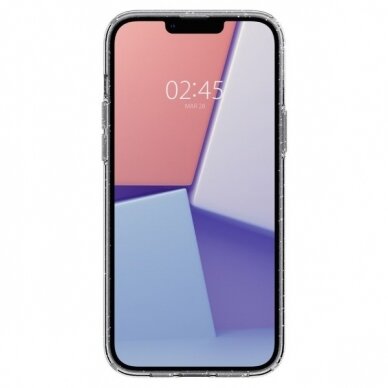 iPhone 14 PLUS skaidri SPIGEN CRYSTAL GLITTER nugarėlė 2