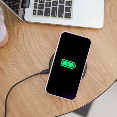 iPhone 14 PLUS šviesiai rožinė MagSilicone nugarėlė 4