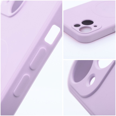 iPhone 14 PLUS šviesiai rožinė MagSilicone nugarėlė 8