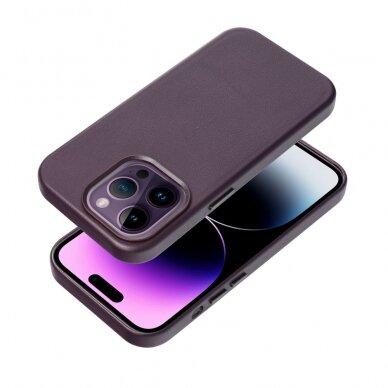 iPhone 14 PLUS purple MagLeather nugarėlė 2