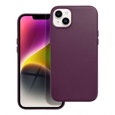 iPhone 14 PLUS purple MagLeather nugarėlė