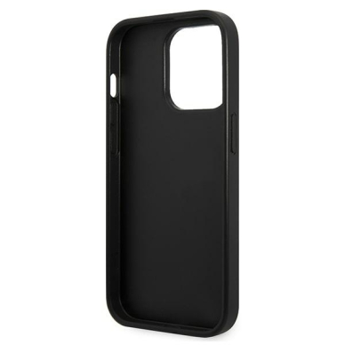iPhone 14 PRO black Glitter Plaque Logo KARL LAGERFELD nugarėlė 6