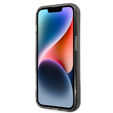 iPhone 14 PRO black NFT IML Glitter KARL LAGERFELD nugarėlė 1