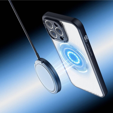 iPhone 14 PRO Black nugarėlė Dux Ducis Aimo MagSafe 8