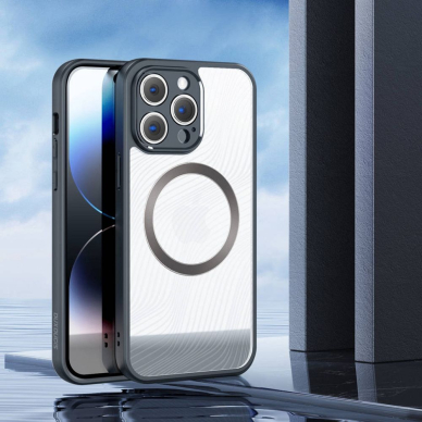 iPhone 14 PRO Black nugarėlė Dux Ducis Aimo MagSafe 9