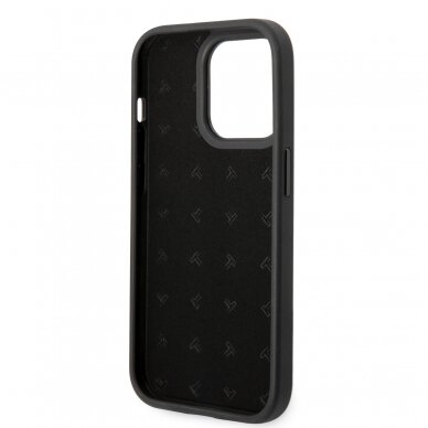 iPhone 14 PRO black TUMI Leather W/ Vertical Card Slot nugarėlė 6