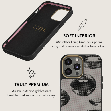 iPhone 14 PRO Elite Gold Magsafe Next Mistake BURGA nugarėlė 5
