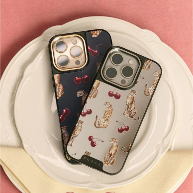 iPhone 14 PRO Elite Mirror Gold Magsafe Cougar BURGA nugarėlė 8