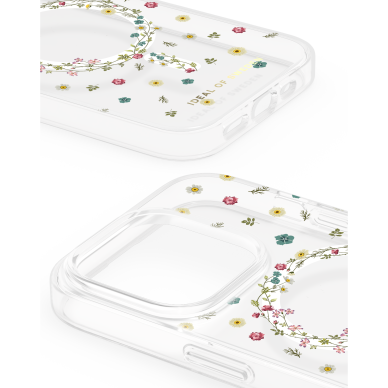 iPhone 14 PRO iDeal Of Sweden Clear MagSafe nugarėlė Petite Floral 1