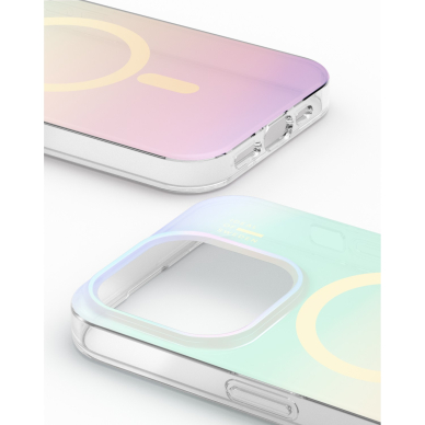 iPhone 14 PRO iDeal Of Sweden Clear nugarėlė MagSafe Shimmer 1