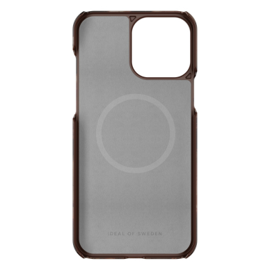 iPhone 14 PRO iDeal Of Sweden nugarėlė MagSafe Dark Amber Marble 1