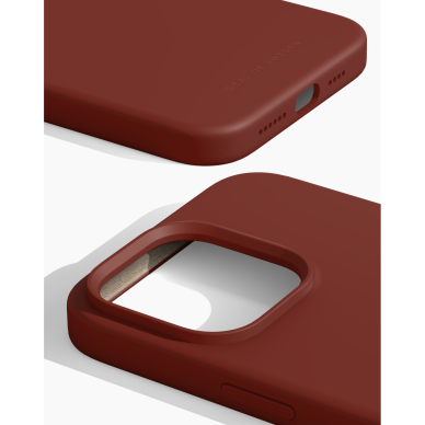 iPhone 14 PRO iDeal Of Sweden nugarėlė MagSafe Dark Amber Marble 2