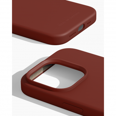 iPhone 14 PRO iDeal Of Sweden nugarėlė MagSafe Silicone Dark Amber 2