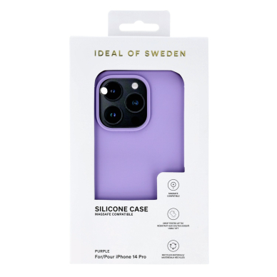 iPhone 14 PRO iDeal Of Sweden nugarėlė MagSafe Silicone Purple 2