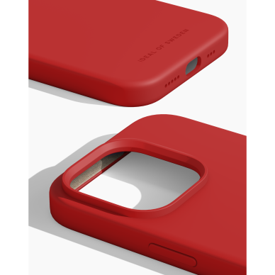 iPhone 14 PRO iDeal Of Sweden nugarėlė MagSafe Silicone Red 1