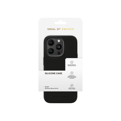 iPhone 14 PRO iDeal Of Sweden nugarėlė Silicone Black 3