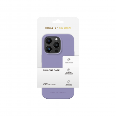 iPhone 14 PRO iDeal Of Sweden nugarėlė Silicone Purple 3