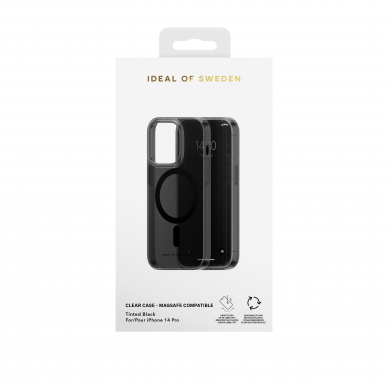 iPhone 14 PRO iDeal Of Sweden Tinted Black MagSafe nugarėlė 1