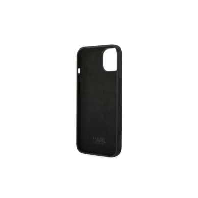iPhone 14 PRO juoda KARL LAGERFELD nugarėlė KLHCP14LSRSGRCK 1