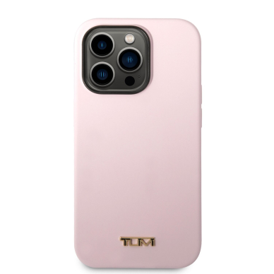 iPhone 14 PRO lilac Magsafe TUMI Liquid Silicone nugarėlė 2