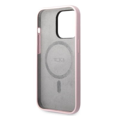 iPhone 14 PRO lilac Magsafe TUMI Liquid Silicone nugarėlė 6