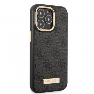 iPhone 14 PRO MAX black Magsafe Compatible GUESS nugarėlė 4