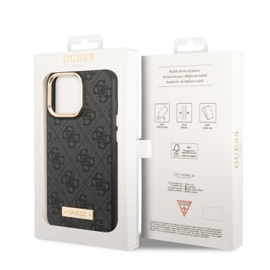 iPhone 14 PRO MAX black Magsafe Compatible GUESS nugarėlė 7