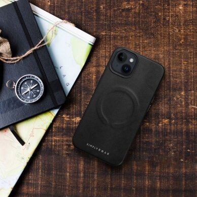 iPhone 14 PRO MAX black ROAR LEATHER MAG nugarėlė 6