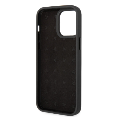 iPhone 14 PRO MAX black TUMI Leather W/ Vertical Card Slot nugarėlė 6