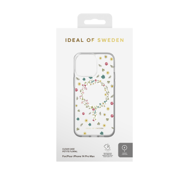 iPhone 14 PRO MAX iDeal Of Sweden Clear MagSafe nugarėlė Petite Floral 3