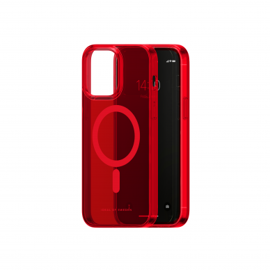 iPhone 14 PRO MAX iDeal Of Sweden Clear MagSafe nugarėlė Radiant Red 1