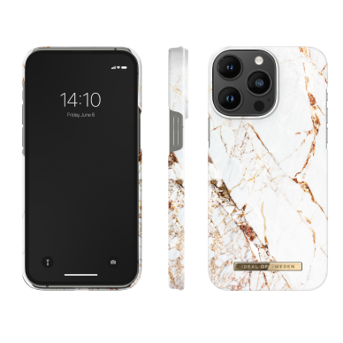 iPhone 14 PRO MAX iDeal Of Sweden nugarėlė Carrara Gold 1