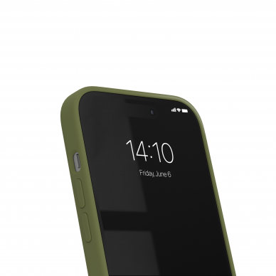 iPhone 14 PRO MAX iDeal Of Sweden nugarėlė MagSafe Silicone Khaki 2