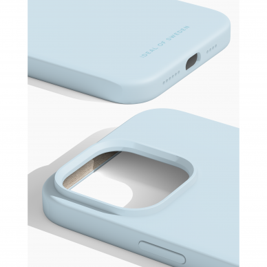 iPhone 14 PRO MAX iDeal Of Sweden nugarėlė MagSafe Silicone Light Blue 1