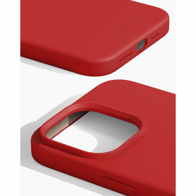 iPhone 14 PRO MAX iDeal Of Sweden nugarėlė MagSafe Silicone Red 1
