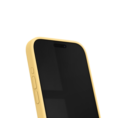 iPhone 14 PRO MAX iDeal Of Sweden nugarėlė MagSafe Silicone Soft Lemon 2
