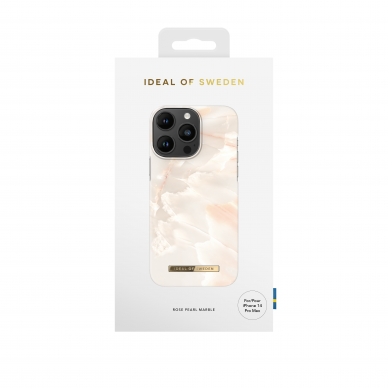 iPhone 14 PRO MAX iDeal Of Sweden nugarėlė Rose Pearl Marble 2
