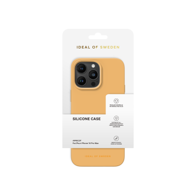 iPhone 14 PRO MAX iDeal Of Sweden nugarėlė Silicone Apricot 1