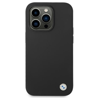 iPhone 14 PRO MAX juoda BMW nugarėlė BMHCP14XSILBK 2