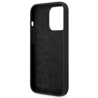 iPhone 14 PRO MAX juoda BMW nugarėlė BMHCP14XSILBK 6