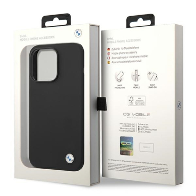 iPhone 14 PRO MAX juoda BMW nugarėlė BMHCP14XSILBK 7